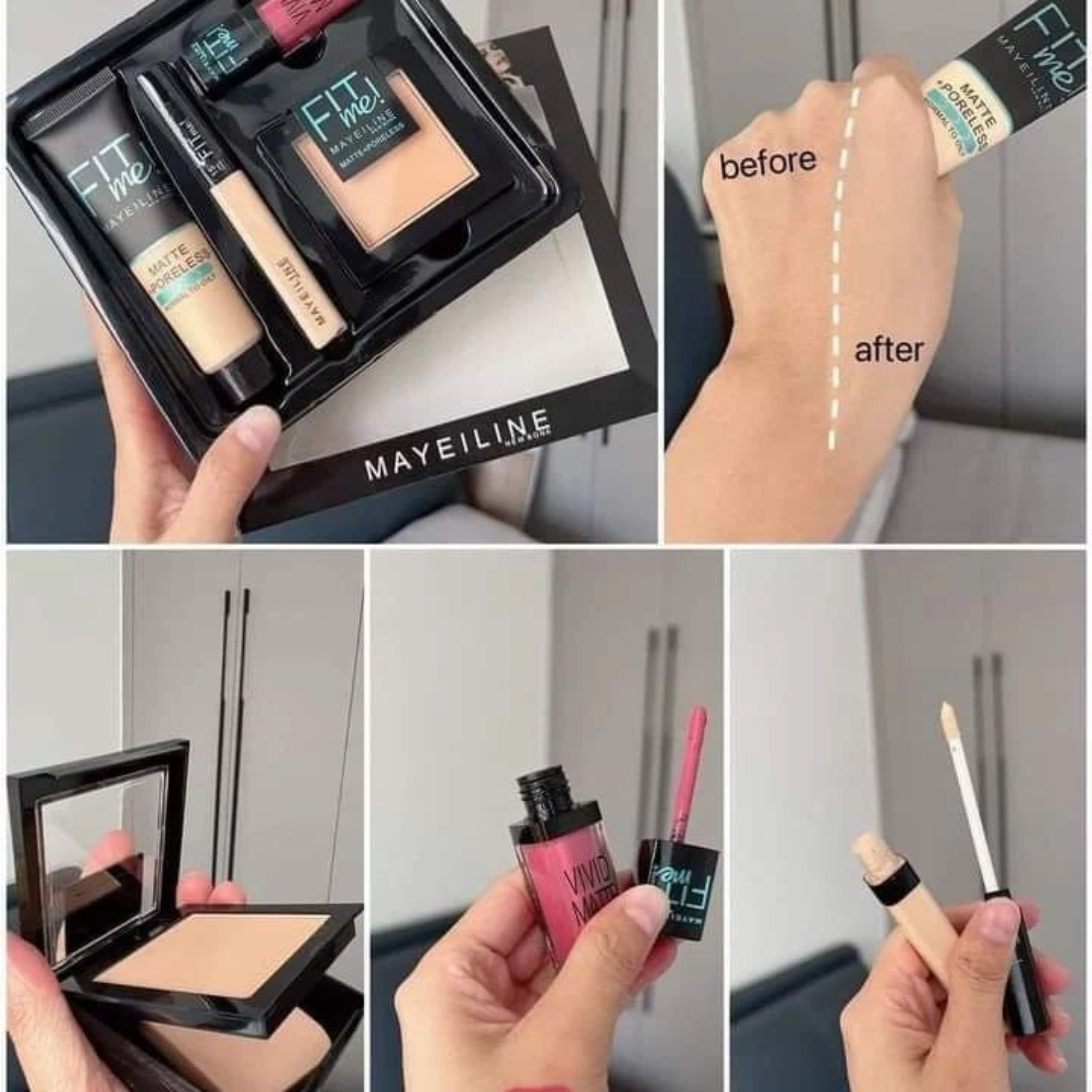 Fit Me Set Of 4 makeup - The Effect Online